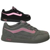 BASHA WOMENS SHOES MID GREY/PRISM PINK