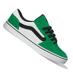 Boys TNT 4 Skate Shoes - 2 Tone/Green/White