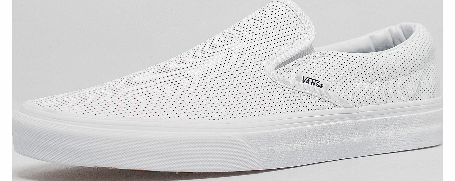 Classic Slip On Perforated Leather
