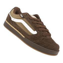 vans Giniss Skate Shoes - (Faded) Brown/Khaki