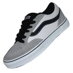 vans Holder Skate Shoes - Grey/White/Black