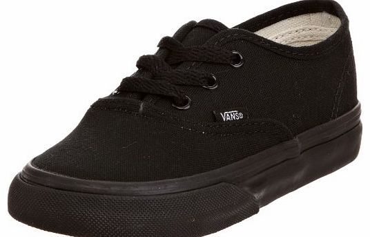 Vans Kids Authentic Black/Black (Kids 2.5 UK)