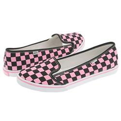 Ladies KVD Shoes - Prism Pink/Black Checker