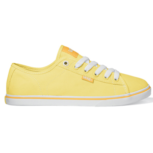 Ladies Vans Ferris Lo Pro Shoe. Yellow White