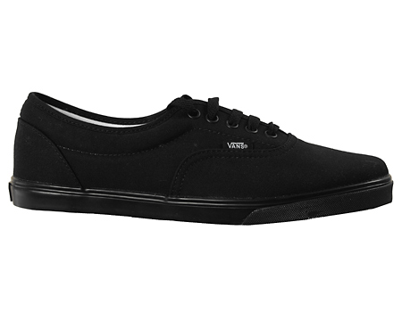 LPE Black Canvas Trainers