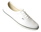 Vans LPE White Canvas Trainers