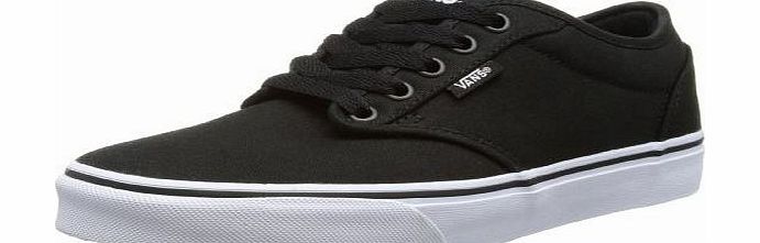 Vans M Atwood, Mens Skateboarding Shoes, Black ((Canvas) Black/White), 8 UK (42 EU)