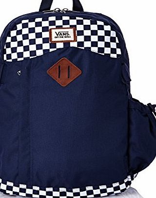 Vans Mens Authentic II Skatepack Shoulder Bags, Navy Checkerboard, One Size