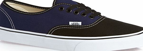 Vans Mens Vans Authentic Shoes - Black/patriot Blue