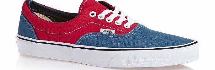 Vans Mens Vans Era Shoes - Deep Water/true Red