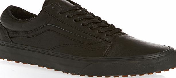 Vans Mens Vans Old Skool Shoes - Black/leather