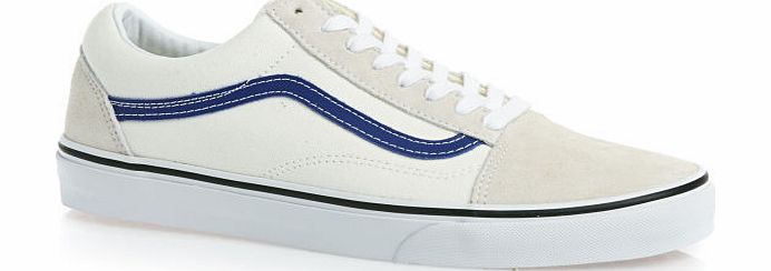 Vans Mens Vans Old Skool Shoes - White/true Blue