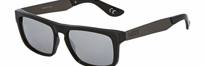 Vans Mens Vans Squared Off Sunglasses - Black/silver