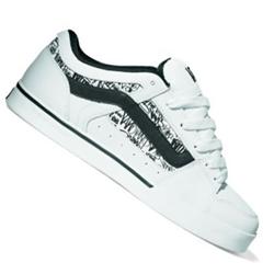 Morgen Skate Shoes - (Marker) White/Black
