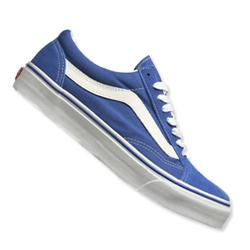 vans Old Skool Skate Shoes-Classic Blue/True White