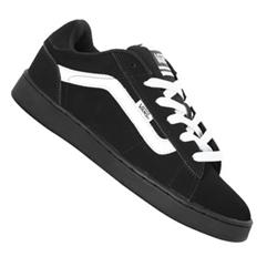 vans Reiger Skate Shoes - Black/White/White