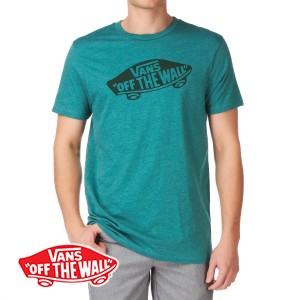 T-Shirts - Vans Off The Wall T-Shirt - Green
