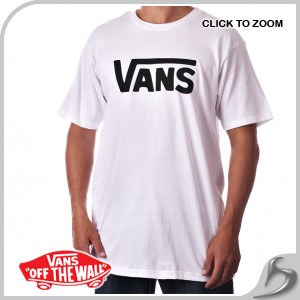 T-Shirts - Vans Vans Classic T-Shirt - White