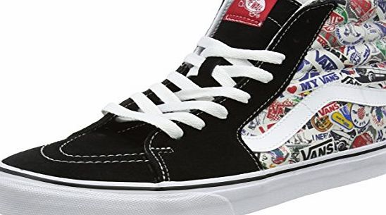 Vans Unisex Adults SK8 Hi-Top Sneakers, Multicolor (Mlx), 10 UK