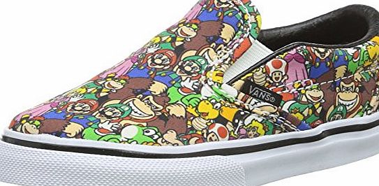 Vans Unisex Babies Classic Slip-On Walking Shoes, Multicolor (Nintendo), 6 Child UK