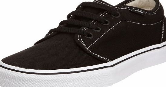 Vans Vulcanized Unisex Adults Trainers - Black/White, 6 UK