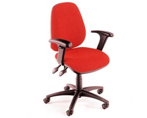 2 lever chair (adj arms)