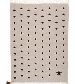 Varanassi Gypsy stars carpet - grey `One size