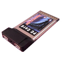 2 Port PCMCIA USB2 Adapter CB-001