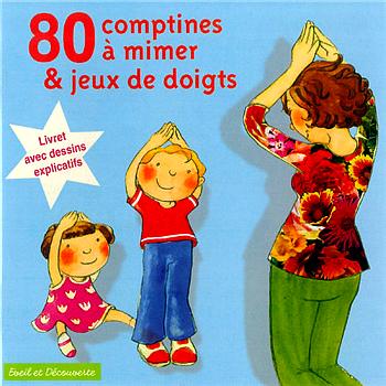 Various Artists 80 Comptines &Agrave; Mimer Et Jeux De Doigts