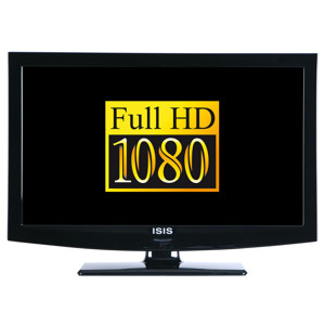various Isis 40-913-TVBLED1080PU TV with Init TV Stand
