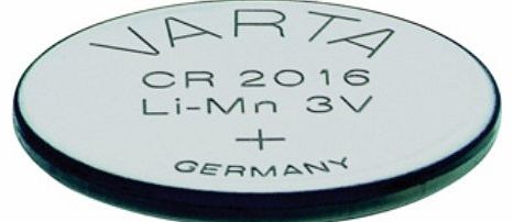 Varta Electronic Battery CR 2016 3 Volt Lithium 1 Pack