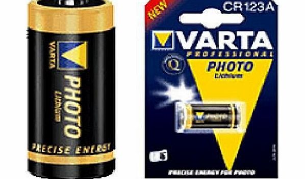 Professional Photo camera battery - CR123A - Li