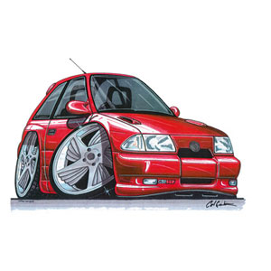 Astra GSI Mk3 - Red T-shirt