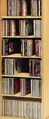 VCM CD/ DVD Vostan Tower without Glass, Beech