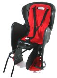 Child seat for bicycle LION STANDARD black/red
