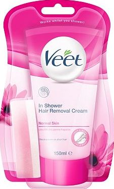 Veet, 2041[^]10049847 In-Shower Hair Removal Cream with Lotus