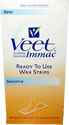 Veet Ready to Use Wax Strips- sensitive.