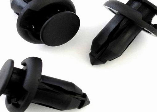 Vehicle Clips Honda Trim Panel Bumper Clips x10 - Honda part number is 91503-SZ3-003 - Toyota / Lexus / Nissan - to fit 10mm hole - FREE FIRST CLASS UK POSTAGE!