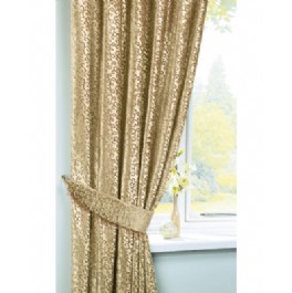 SCROLL LUXURY LINED CURTAINS