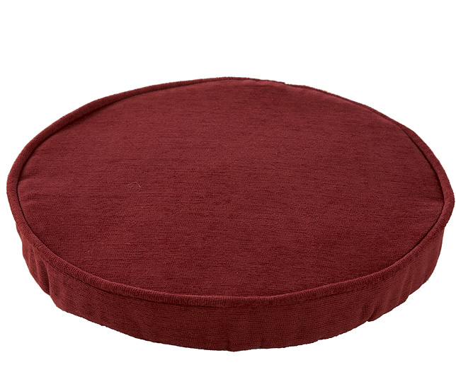 Circular Seat Pad (11 inch) Burgundy