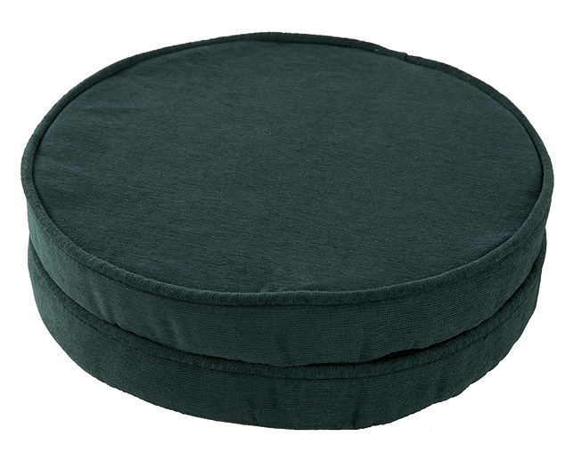 Circular Seat Pad (11inch) Pair Forest Green