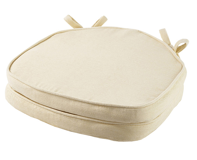 Shaped Seat Pads (Pair) Buttermilk
