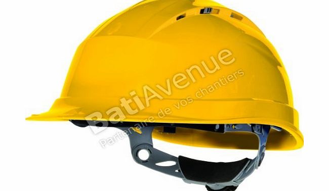 Quartz IV Ventilated Safety Hard Hat Helmet - Yellow