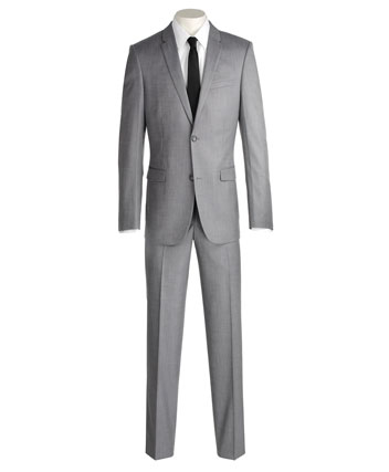 Ventuno 21 Mens Suit by Ventuno 21 Grey Pic n Pic