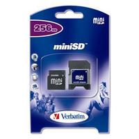 256MB Mini Secure Digital Card