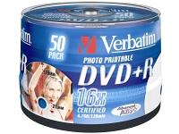Verbatim 43512 DVD R 16x 50pk Wide Printable