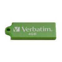 Verbatim 4GB USB 2 Flash Memory Micro Flash Drive (Green)