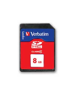 8GB Secure Digital SDHC Card Class 4