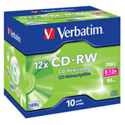 Verbatim 8x10x40 CD-RW 700MB-80Min