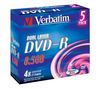 VERBATIM DVD-R 8,5 GB (pack of 5)